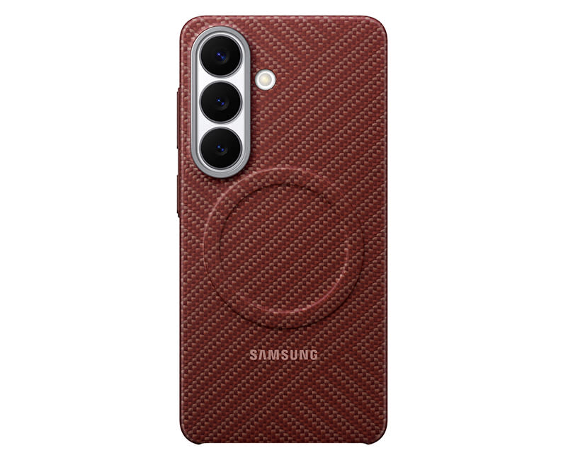 Samsung S26 Carbon Magnet Coralred