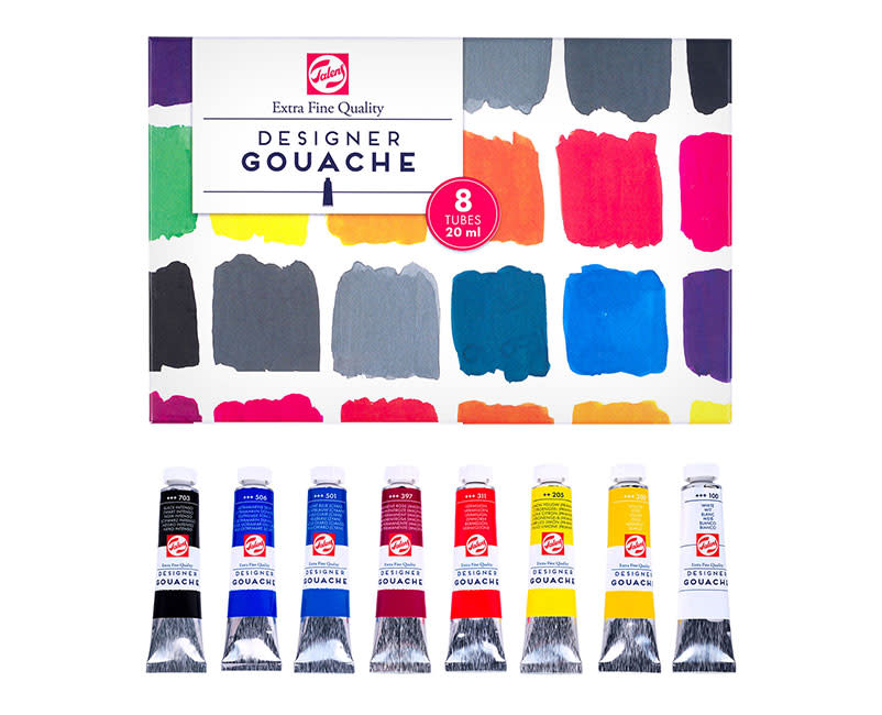 Talens Σετ Τέμπερα Extra Fine Gouache 8 x 20 ml