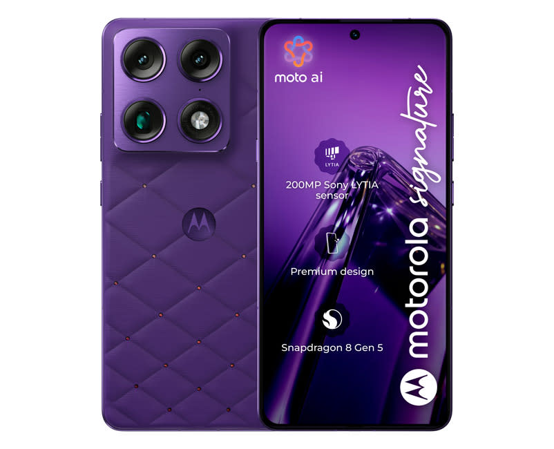 motorola signature 16/512GB PANTONE Violet Indigo