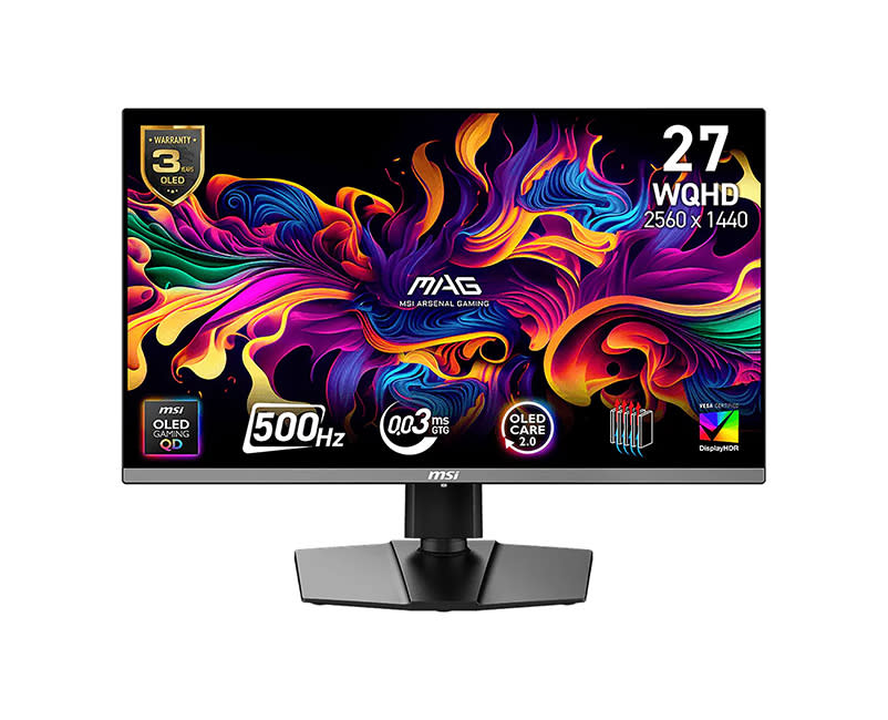 MSI MAG 272QP QD-OLED X50 Gaming Monitor