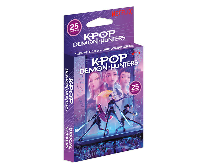 K-POP DEMON HUNTERS 25 STICKER MULTIPACK