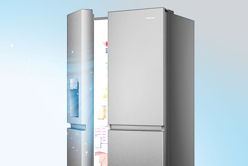 Hisense Ντουλάπα RS818N4TIE
