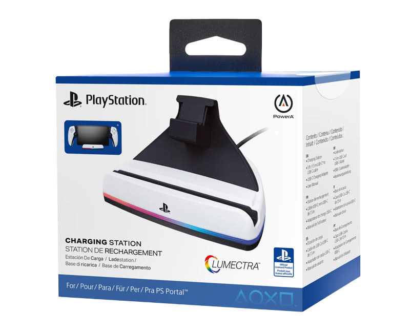 Charging Station for PlayStation Portal&trade; Remote Player with Lumectra&trade;