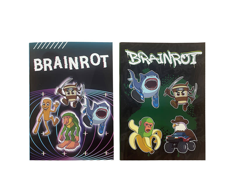 ΤΕΤΡΑΔΙΟ ΚΑΡΦΙΤΣΑ 17Χ25 TOIKIDO BRAINROT