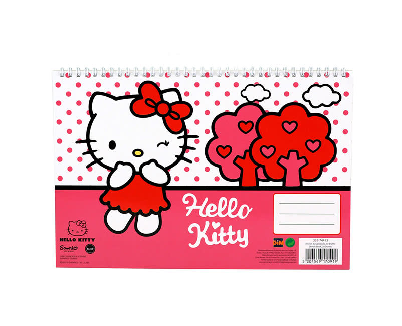 ΜΠΛΟΚ ΖΩΓΡΑΦ.Α4 30Φ. HELLO KITTY SWEETHE