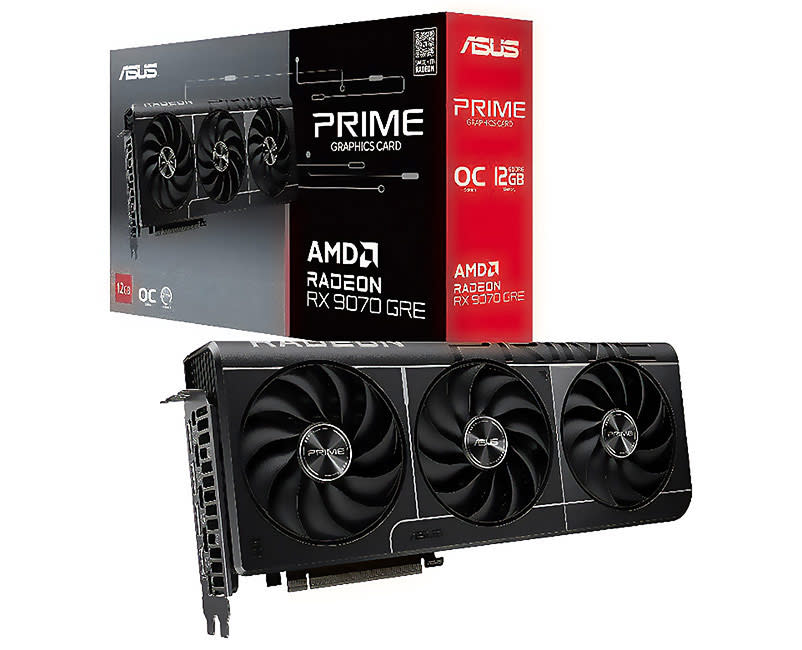 ASUS Prime Radeon™ RX 9070 GRE OC Edition 12GB GDDR6