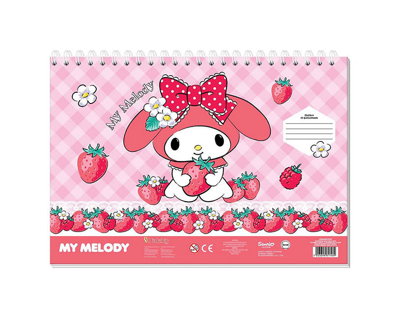 ΜΠΛΟΚ ΖΩΓΡAΦ. 23X33&AYT. MY MELODY MUST