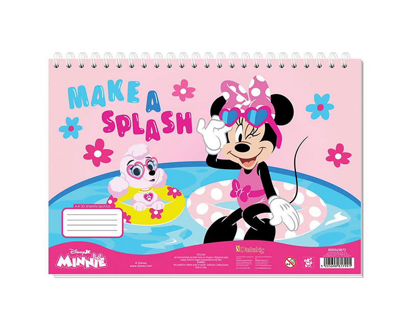 ΜΠΛΟΚ ΖΩΓΡΑΦ Α4  30ΦΥΛ  MINNIE MUST