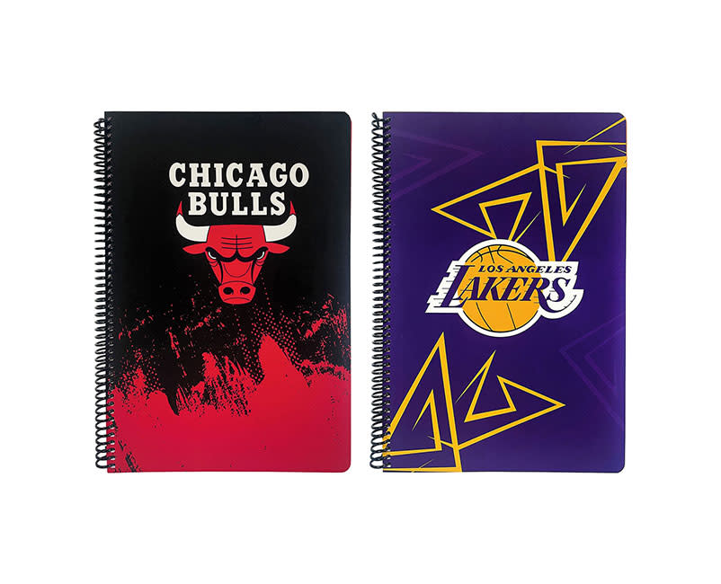 ΤΕΤΡΑΔΙΟ ΣΠΙΡΑΛ Α4 2Θ BULLS-LAKERS 70Φ B