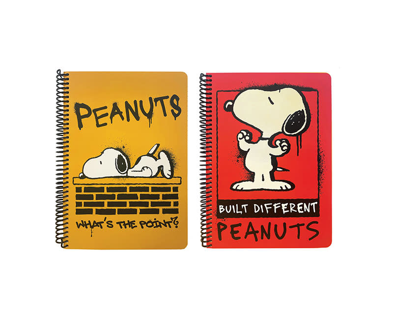 ΤΕΤΡΑΔΙΟ ΣΠΙΡΑΛ 17Χ25 3Θ PEANUTS BUILT D