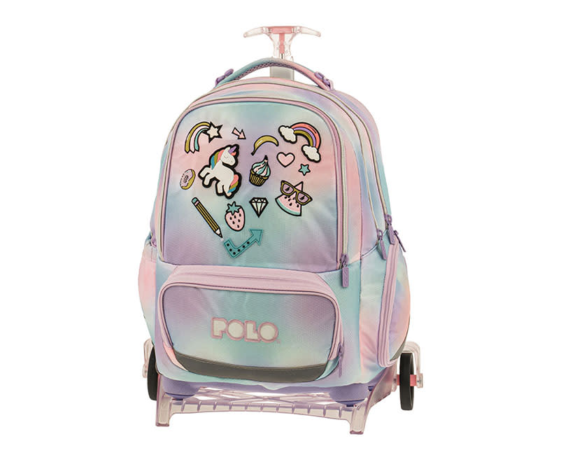 TROLLEY ΣΧΟΛΙΚΟ FREELY UNICORN POLO