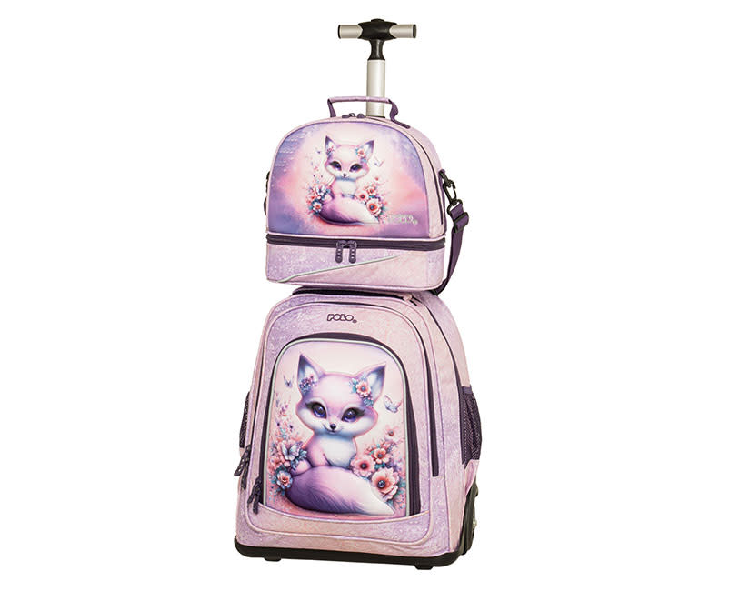 TROLLEY ΣΧΟΛΙΚΟ ORBIT CUTE FOX POLO