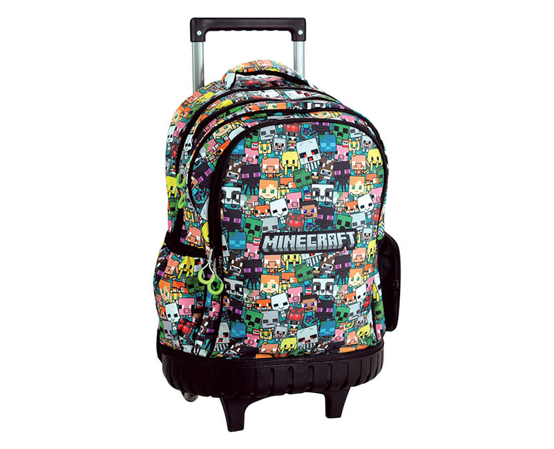 TROLLEY ΣΧΟΛΙΚΟ MINECRAFT CHIBI GIM