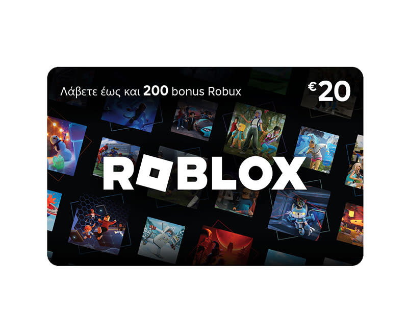 Roblox Gift Card Digital Code 20 EUR GR