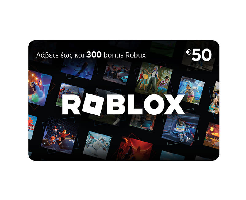 Roblox Gift Card Digital Code 50 EUR GR