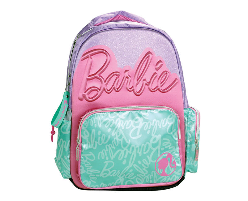 ΤΣΑΝΤΑ ΠΛΑΤΗΣ BARBIE LOGO GIM