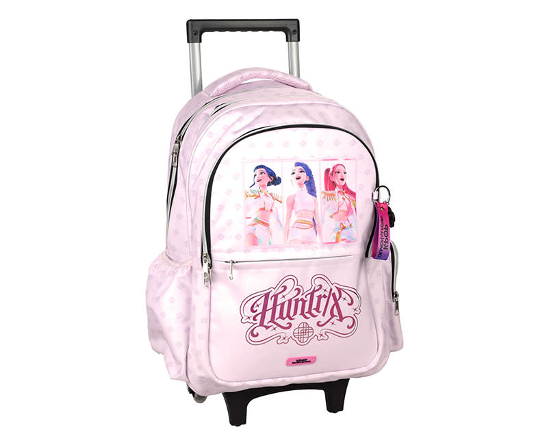 TROLLEY ΣΧΟΛΙΚΟ PINK HUNTRIX GIM