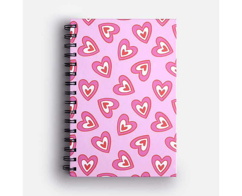 ΣΗΜΕΙΩΜΑΤΑΡΙΟ SPIRAL RETRO HEARTS G