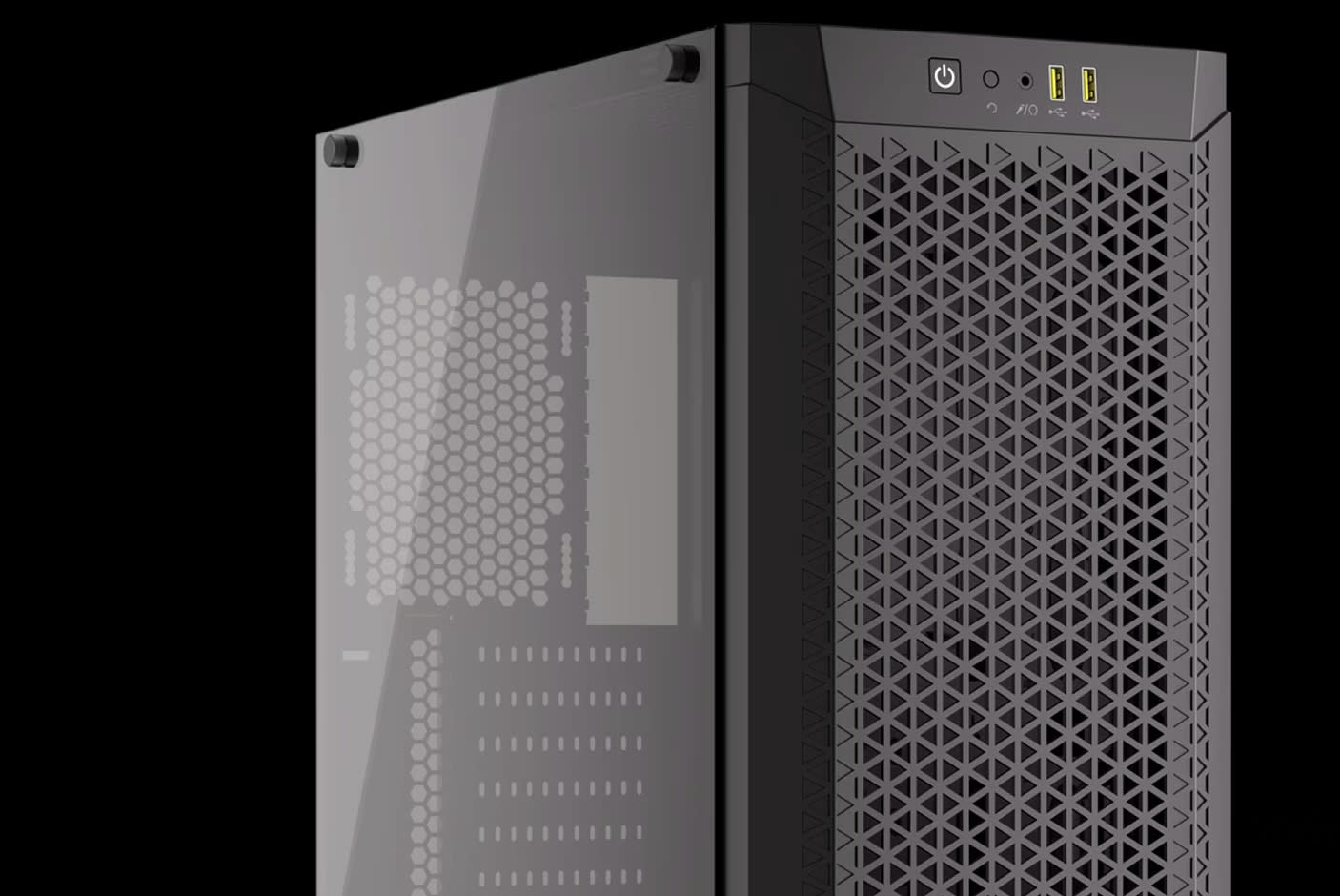 CORSAIR 480T Airflow Tempered Glass Mid-Tower Case