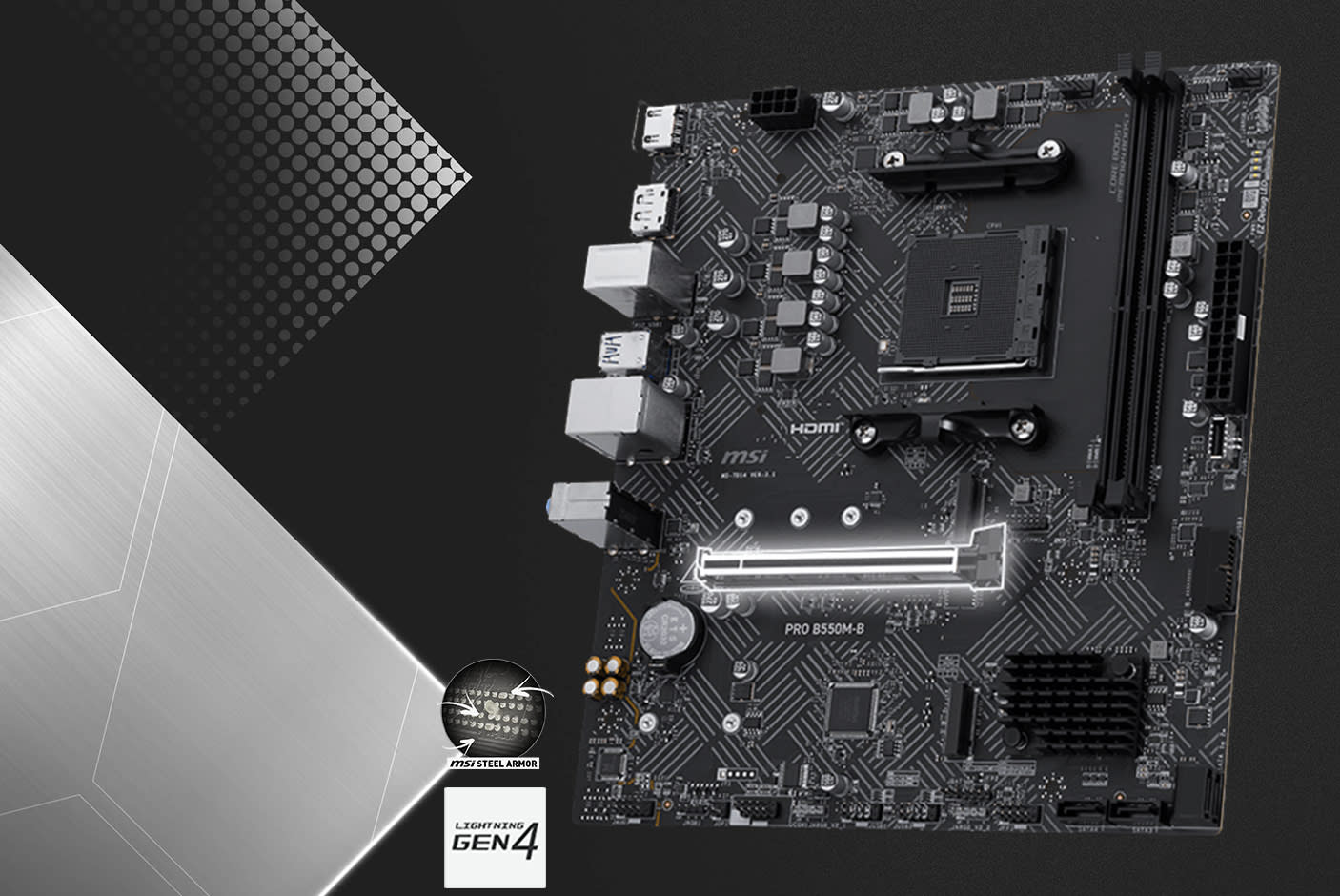 MSI PRO B550M-B