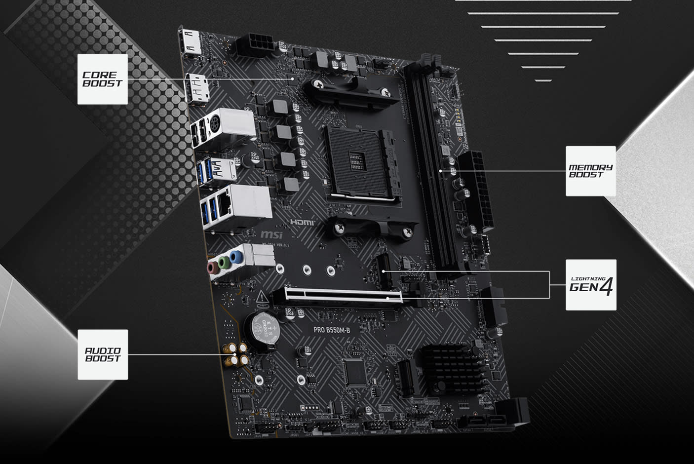 MSI PRO B550M-B