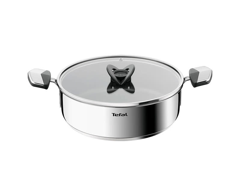 Tefal Βαθύ Τηγάνι 26cm &Καπάκι E33371