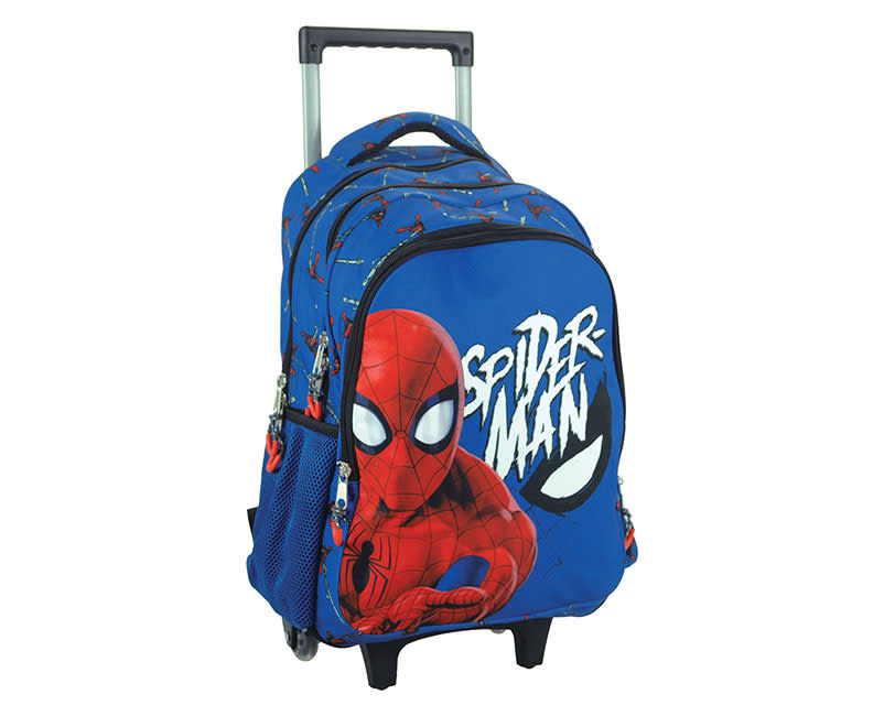 TROLLEY ΣΧΟΛΙΚΟ SPIDERMAN EVERGREEN GIM