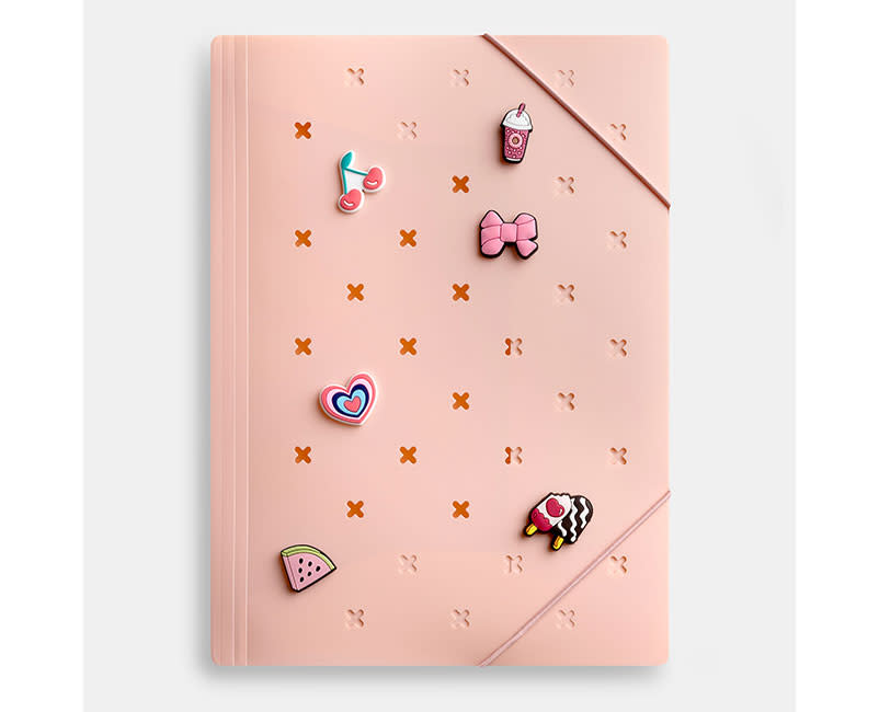 ΦΑΚΕΛΟΣ ΜΕ ΛΑΣΤΙΧΟ Α4 PIN PINK