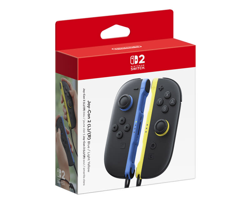 Joy-Con 2 Pair Blue/Light Yellow