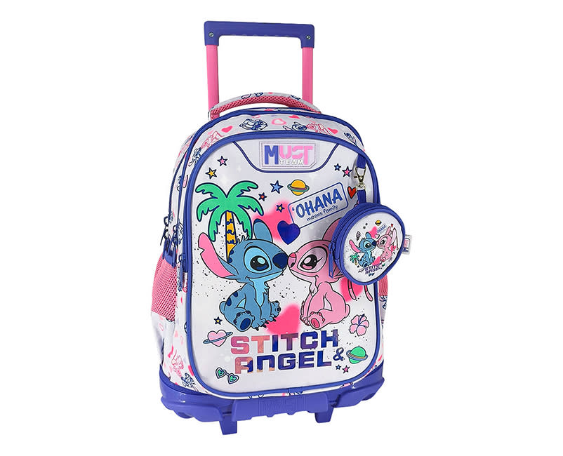 TROLLEY ΣΧΟΛΙΚΟ STITCH MUST TEAM