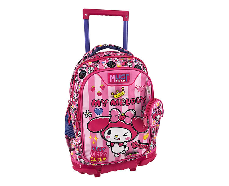 TROLLEY ΣΧΟΛΙΚΟ MY MELODY PINK BOW MUST
