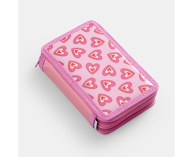 ΚΑΣΕΤΙΝΑ ΓΕΜΑΤΗ PINK RETRO HEARTS GOOMBY
