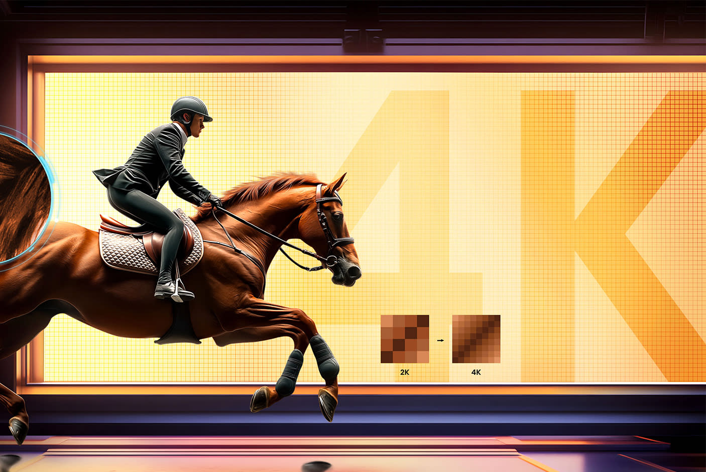AI 4K Upscaling
