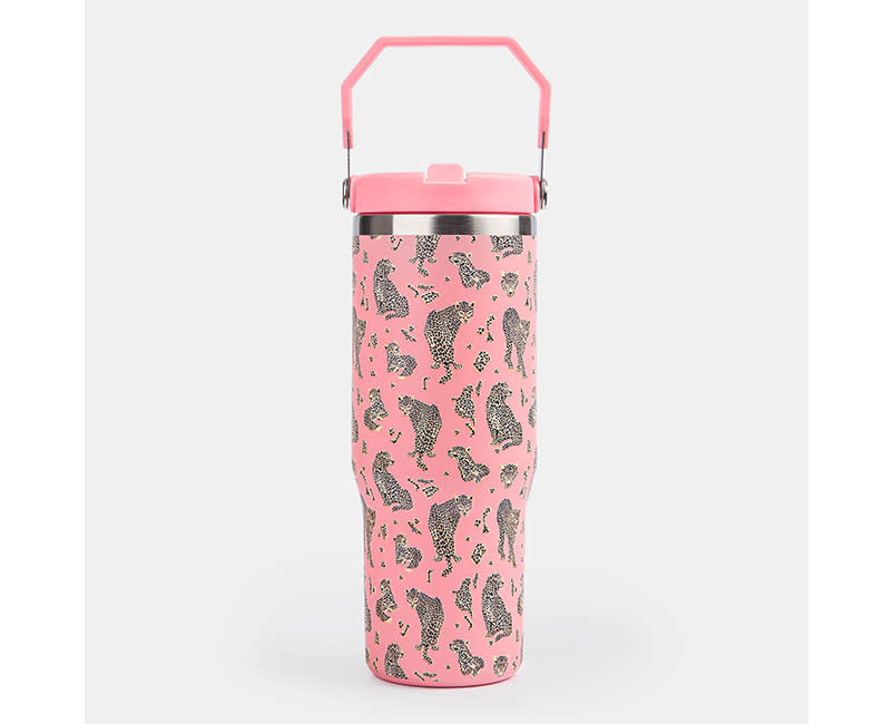 TUMBLER 900ML ΡΟΖ ΤΙΓΡΗΣ SENTIO