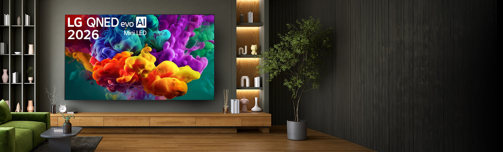 Εικόνα 1 του LG 4K QNED evo MiniLED TV 100'' 100QNED87B6 AI