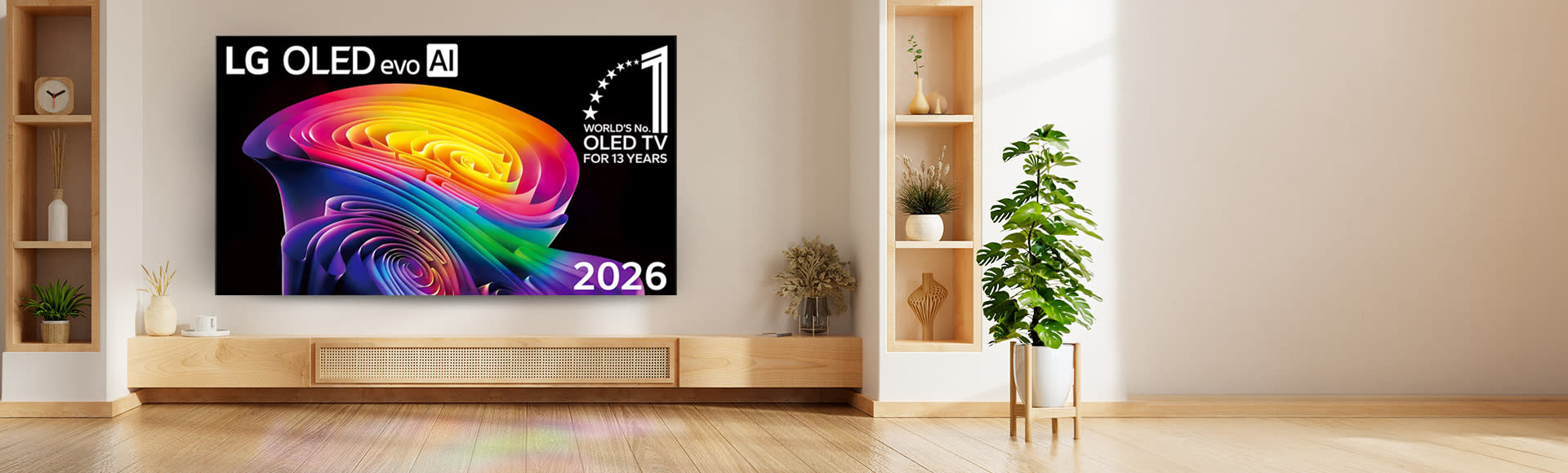 Εικόνα 1 του LG 4K OLED evo TV 65'' OLED65C64LA AI
