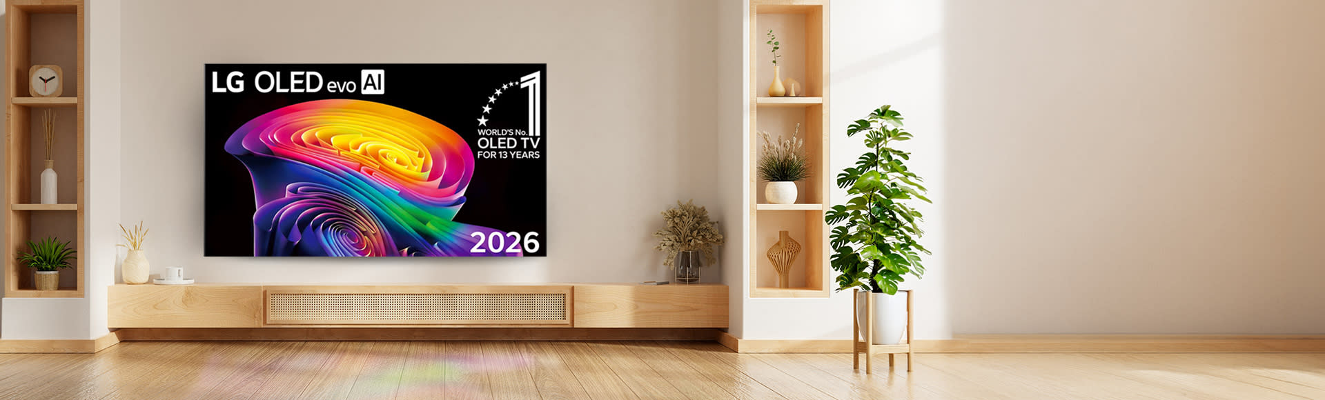 Εικόνα 1 του LG 4K OLED evo TV 48'' OLED48C64LA AI