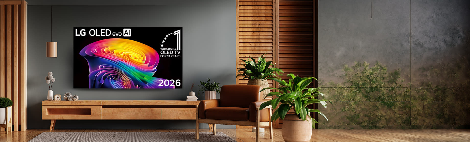 Εικόνα 1 του LG 4K OLED evo TV 42'' OLED42C64LA AI