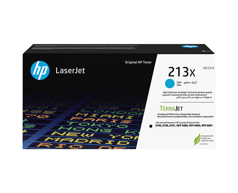 Toner HP 213X Cyan