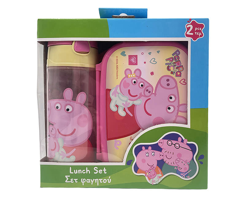 ΦΑΓΗΤΟΔΟΧΕΙΟ & ΠΑΓΟΥΡΙ PEPPA PIG MUST TE