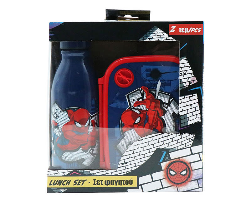 ΦΑΓΗΤΟΔΟΧΕΙΟ & ΠΑΓΟΥΡΙ SPIDERMAN MUST TE USP