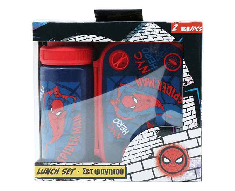 ΦΑΓΗΤΟΔΟΧΕΙΟ & ΠΑΓΟΥΡΙ SPIDERMAN MUST TE USP