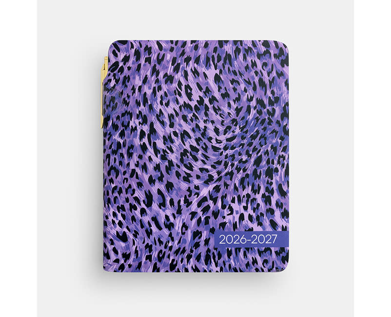2026-2027 Ακαδ. Ημερ Purple Leopar 12x15
