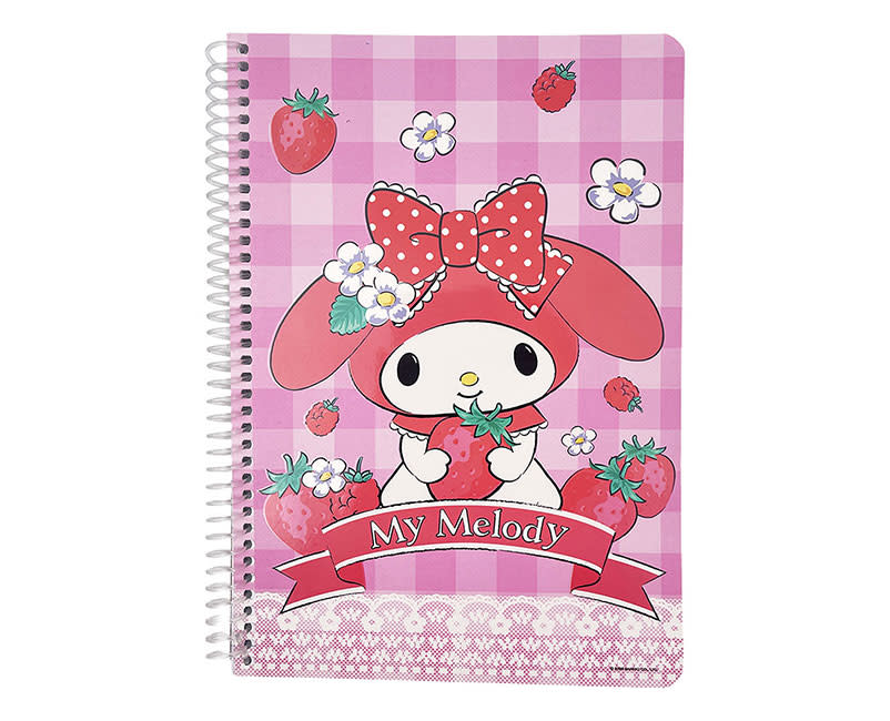 ΤΕΤΡΑΔΙΟ ΣΠΙΡΑΛ 17Χ25 2Θ MY MELODY 60Φ M