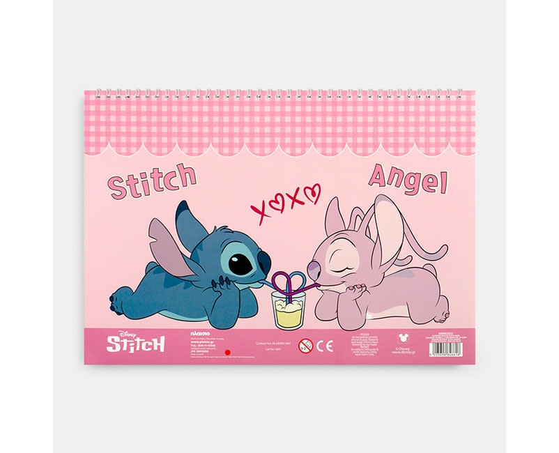 ΜΠΛΟΚ ΖΩΓΡ. 23X33 40Φ&ΣΤΕΝΣΙΛ STITCH & A