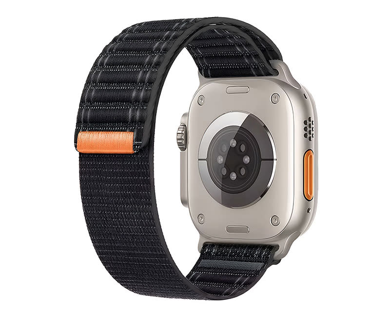Sentio Nylon Strap 38-41 Black/Orange
