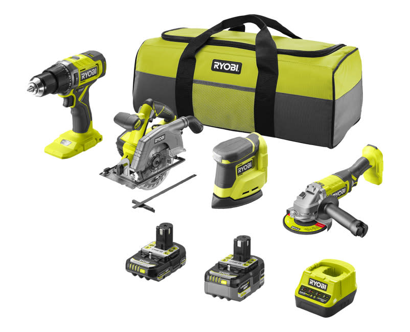 RYOBI® 18V ONE+™ 4 Tool Combo Kit