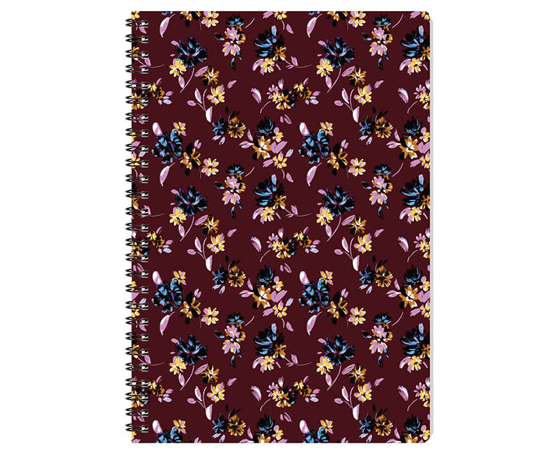 ΤΕΤΡΑΔ ΣΠΙΡΑΛ 17X25 PAINTED FLORAL 80Φ