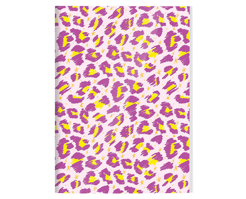 ΤΕΤΡΑΔ ΡΙΓΕ 17x25 LEOP PURP 40Φ. GOOMBY