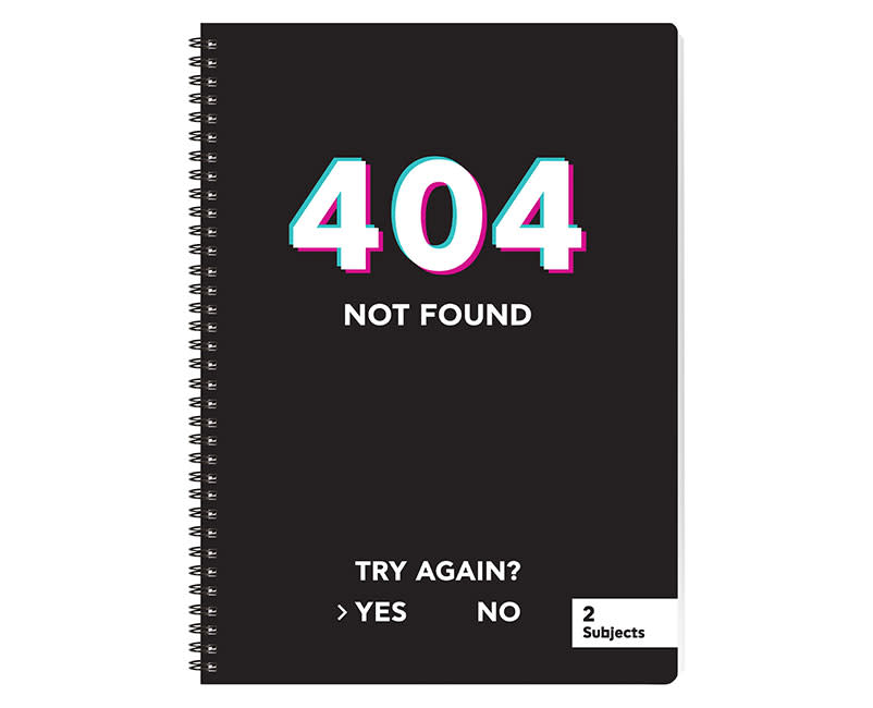 ΤΕΤΡΑΔIO ΣΠΙΡΑΛ A4/2Θ ERROR 70Φ
